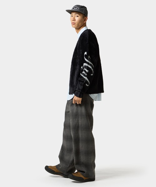 HUF(ハフ)の「THE CROWN CARDIGAN(ニット/セーター・メンズ・ライトグリーン/ブラック・M/L/S/XL)」の5枚目の写真