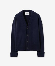 VTWO（ブイツー）の「メリノウールカーディガン_ネイビー（カーディガン/ボレロ）」