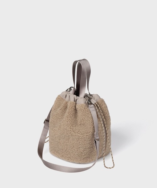 Paul Smith（ポールスミス）の「PS Psul Smith ボア ショルダーバッグ / 455001 WB160S（ショルダーバッグ・レディース・ブラック/ベージュ・FREE）」の3枚目の写真