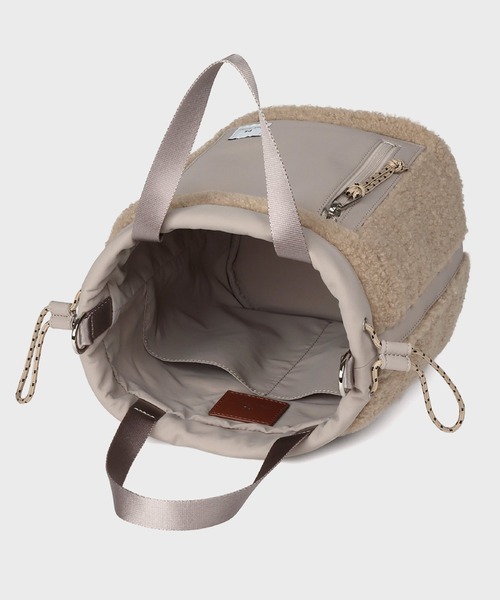 Paul Smith（ポールスミス）の「PS Psul Smith ボア ショルダーバッグ / 455001 WB160S（ショルダーバッグ・レディース・ブラック/ベージュ・FREE）」の5枚目の写真