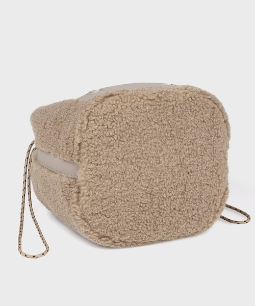 Paul Smith（ポールスミス）の「PS Psul Smith ボア ショルダーバッグ / 455001 WB160S（ショルダーバッグ・レディース・ブラック/ベージュ・FREE）」の6枚目の写真