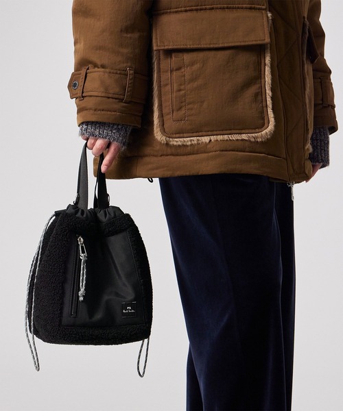 Paul Smith（ポールスミス）の「PS Psul Smith ボア ショルダーバッグ / 455001 WB160S（ショルダーバッグ・レディース・ブラック/ベージュ・FREE）」の15枚目の写真