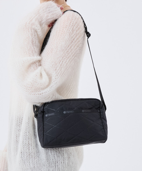 LeSportsac(レスポートサック)の「DANIELLA CROSSBODY ブラッククロスデボス(ショルダーバッグ・レディース・ブラック・FREE)」の5枚目の写真