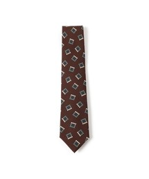 Holliday & Brown / シルク 小紋柄 プリント ネクタイ（ネクタイ
