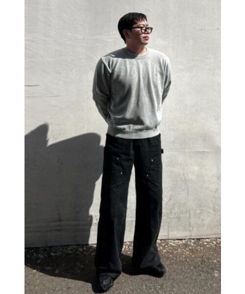 NODU（ノードユー）の「シグネチャーフラワーソフトニット[グレー]（ニット/セーター・レディース・その他・MEDIUM/X-LARGE/LARGE）」の3枚目の写真