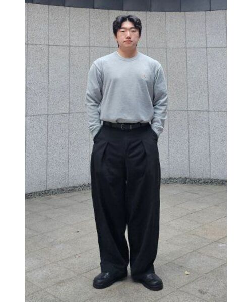 NODU（ノードユー）の「シグネチャーフラワーソフトニット[グレー]（ニット/セーター・レディース・その他・MEDIUM/X-LARGE/LARGE）」の4枚目の写真