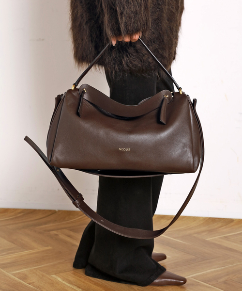 セール】【NEOUS/ネオアス】SCORPIUS LEATHER BAG（クラッチバッグ