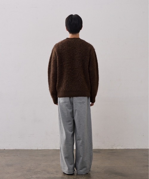 THE CLE(ザクレ)の「CLOUD KNIT(ニット/セーター・メンズ・ブラウン/ブラック・1/2)」の15枚目の写真