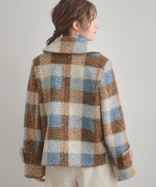 couture brooch（クチュールブローチ）の「【S-LL/無地・チェック柄