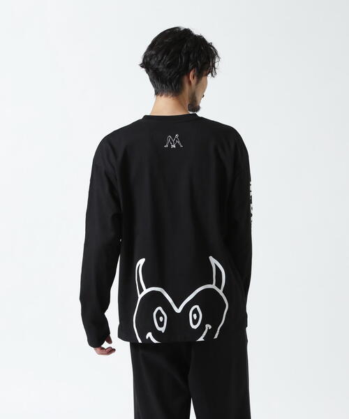 maxsix(マックスシックス)の「maxsix(マックスシックス)HEART SLEEVES L/S TEE(Tシャツ/カットソー・メンズ・ブラック/ホワイト・L/M)」の9枚目の写真