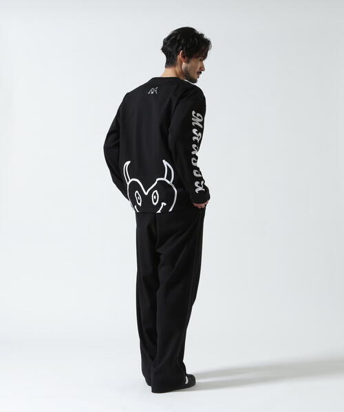 maxsix(マックスシックス)の「maxsix(マックスシックス)HEART SLEEVES L/S TEE(Tシャツ/カットソー・メンズ・ブラック/ホワイト・L/M)」の11枚目の写真
