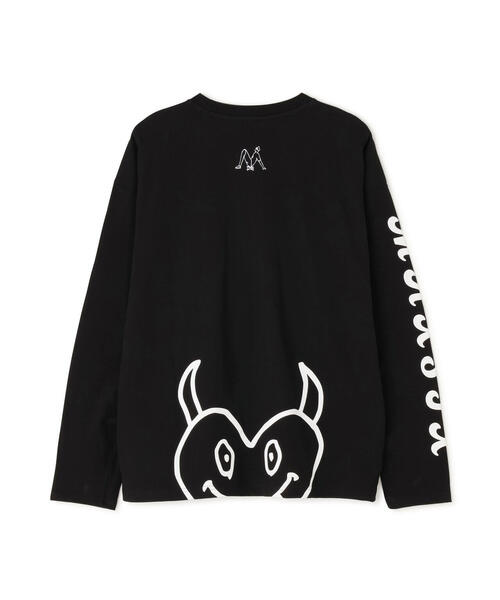 maxsix(マックスシックス)の「maxsix(マックスシックス)HEART SLEEVES L/S TEE(Tシャツ/カットソー・メンズ・ブラック/ホワイト・L/M)」の13枚目の写真