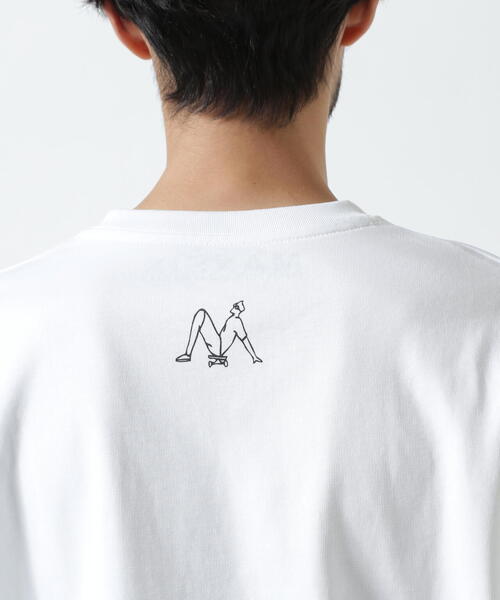 maxsix(マックスシックス）HEART SLEEVES L/S TEE（Tシャツ/カットソー