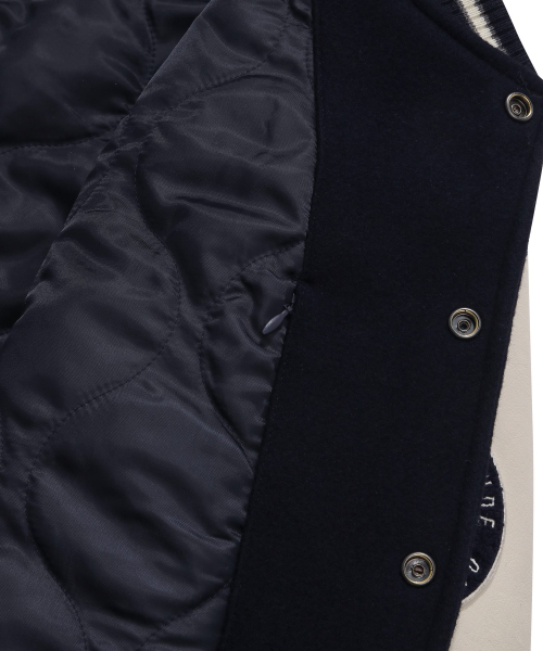 COVERNAT(カバーナット)の「24FW カレッジ C ウール バーシティ ネイビー(スタジャン・レディース・その他・X-LARGE/X-SMALL/SMALL/MEDIUM/LARGE)」の10枚目の写真