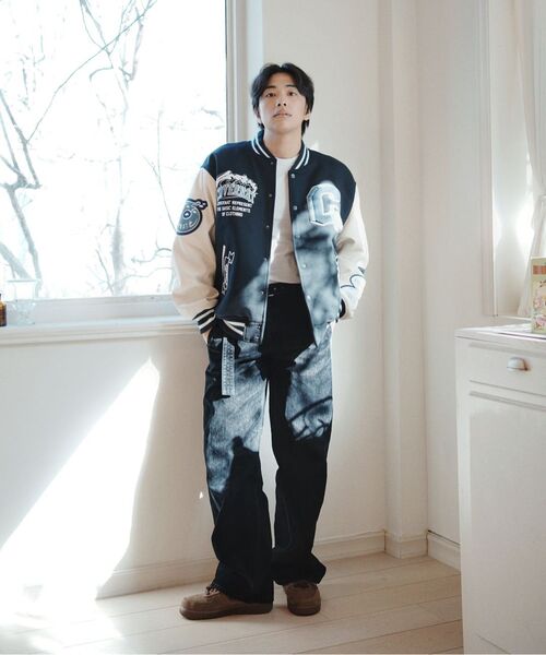 COVERNAT(カバーナット)の「24FW カレッジ C ウール バーシティ ネイビー(スタジャン・レディース・その他・X-LARGE/X-SMALL/SMALL/MEDIUM/LARGE)」の12枚目の写真