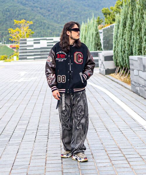 COVERNAT(カバーナット)の「24FW カレッジ C ウール バーシティ ネイビー(スタジャン・レディース・その他・X-LARGE/X-SMALL/SMALL/MEDIUM/LARGE)」の19枚目の写真