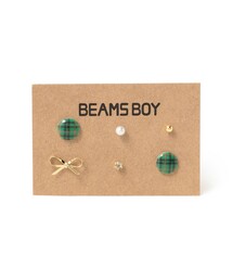BEAMS BOY（ビームスボーイ）の「チェック プチ ピアス 6SET（ピアス（両耳用））」