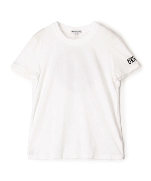 JAMES PERSE(ジェームスパース)の「グレイトフル デッド ハーフスリーブカットソー WLJ3114GRF(Tシャツ/カットソー・レディース・ブラック/ホワイト/オレンジ・2/0/1)」の2枚目の写真