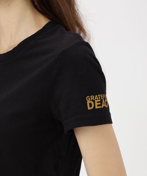 JAMES PERSE(ジェームスパース)の「グレイトフル デッド ハーフスリーブカットソー WLJ3114GRF(Tシャツ/カットソー・レディース・ブラック/ホワイト/オレンジ・2/0/1)」の10枚目の写真