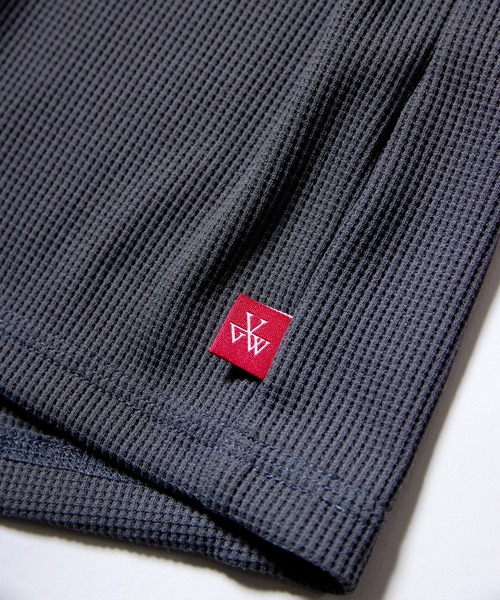 VIRGOwearworks（ヴァルゴウェアワークス）の「THERMAL SLEEVELESS MOTION TOP（Tシャツ/カットソー・メンズ・ライトグレー/ブラック/チャコールグレー・2/3/4）」の16枚目の写真