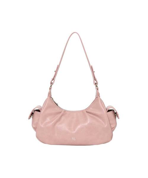 mur(ミュール)の「ウィンディバッグ (6色)(ショルダーバッグ・レディース・ピンク/アイボリー/シルバー/ダークブラウン/アッシュブラウン/ブラック・FREE)」の5枚目の写真