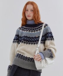 ANC NORDIC PULLOVER KNIT_IVORY