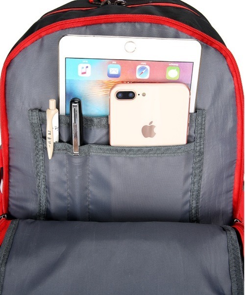 BACKYARD FAMILY(バックヤードファミリー)の「リュック 登山 40l 60l(バックパック/リュック・メンズ・グリーン/レッド/ブルー/ネイビー/オレンジ/ブラック×レッド・40L/60L)」の14枚目の写真