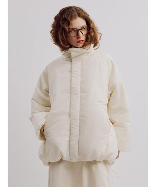 Lugnoncure(ルノンキュール)の「中綿モンスターコート(その他アウター・レディース・ブラック/カーキ/オフホワイト・F)」の1枚目の写真