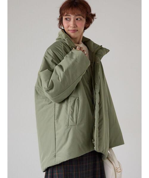 Lugnoncure(ルノンキュール)の「中綿モンスターコート(その他アウター・レディース・ブラック/カーキ/オフホワイト・F)」の3枚目の写真