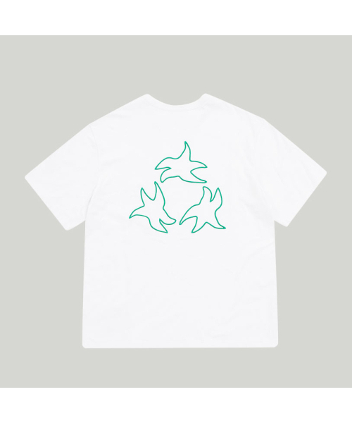 OURPOCKETS(アワーポケッツ)の「アワーポケットシグネチャー シャツ別Tシャツ(ホワイト)(Tシャツ/カットソー・レディース・ホワイト・MEDIUM/X-LARGE)」の3枚目の写真