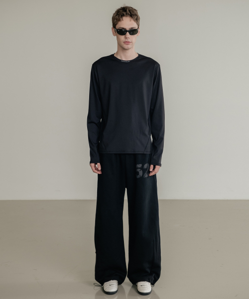 SSIN AND LEE(シンアンドリー)の「アクティブロングスリーブジャージトップブラック(Tシャツ/カットソー・メンズ・その他・MEDIUM/LARGE)」の8枚目の写真