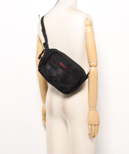 MEN'S BIGI(メンズビギ)の「BRIEFING/ブリーフィング BS BOX SHOULDER S AG ショルダーバッグ(ボディバッグ/ウエストポーチ・メンズ・ブラック・FREE)」の10枚目の写真