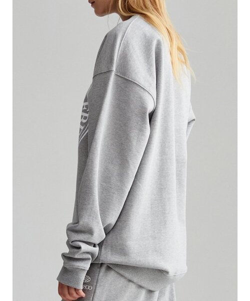 MENASOO(ミナス)の「UNISEX_CIRCLE LOGO SWEATSHIRT_GRAY(スウェット・レディース・グレー・F)」の12枚目の写真