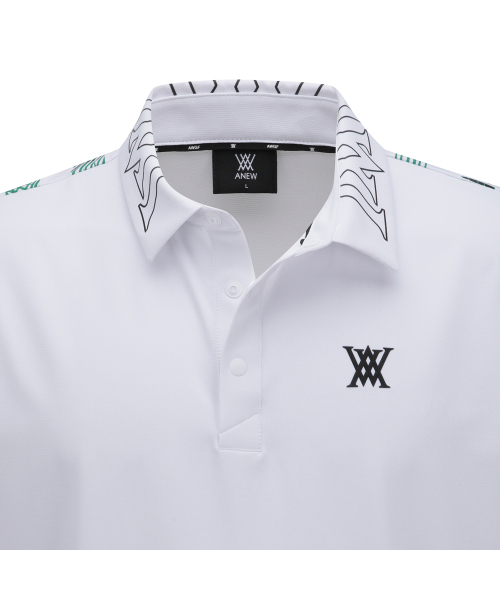ANEW GOLF(アニューゴルフ)の「MEN SM NEW SIGNATURE LOGO SHORT T-SHIRT_WH(Tシャツ/カットソー・メンズ・その他・LARGE/XX-LARGE/MEDIUM)」の5枚目の写真