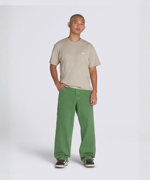 VANS(バンズ)の「ドリルチョア カーペンター ルーズデニムパンツ / Drill Chore Carpenter Loose De VN000M28BR11(デニムパンツ・メンズ・グリーン・34inch/32inch/30inch/28inch)」の2枚目の写真