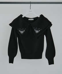 オフショルダー」に該当するトップス（ビジュー）ファッション通販