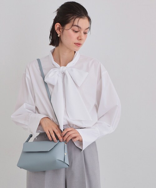 THE SHOP TK (ザ ショップ ティーケー )の「ミニショルダーバッグ(ショルダーバッグ・レディース・ナチュラル/ブラック/サックスブルー・00)」の3枚目の写真