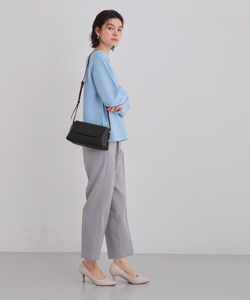 THE SHOP TK (ザ ショップ ティーケー )の「ミニショルダーバッグ(ショルダーバッグ・レディース・ナチュラル/ブラック/サックスブルー・00)」の5枚目の写真