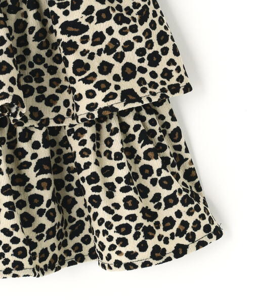 SIS(エスアイエス)の「SIS/エスアイエス/Leopard skirt(スカート・レディース・ホワイト/ブラウン・F)」の8枚目の写真