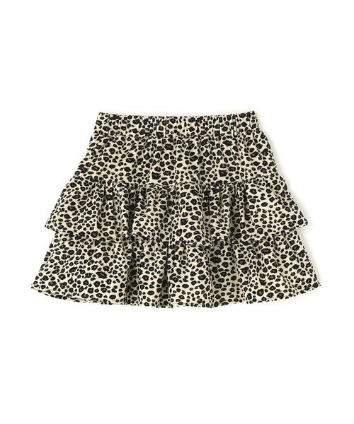 SIS(エスアイエス)の「SIS/エスアイエス/Leopard skirt(スカート・レディース・ホワイト/ブラウン・F)」の10枚目の写真