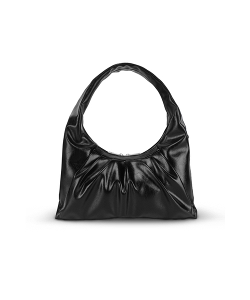 GOODTOTES（グッドトートズ）の「Leather Croissant Hobo Bag - Black（ショルダーバッグ・レディース・ブラック・FREE）」の6枚目の写真