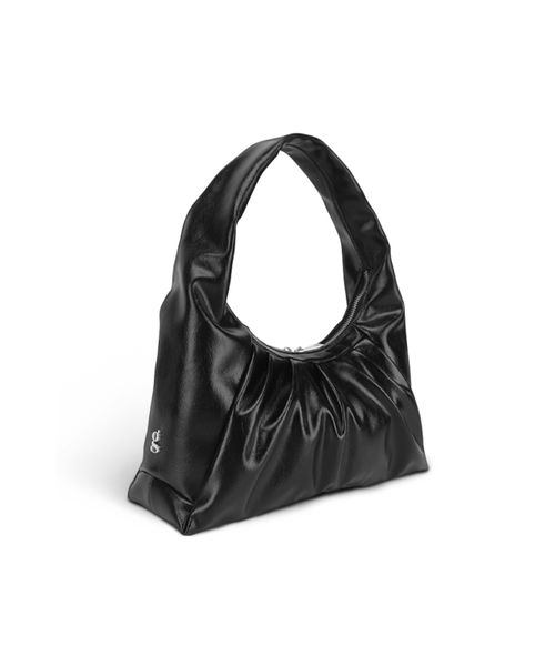 GOODTOTES（グッドトートズ）の「Leather Croissant Hobo Bag - Black（ショルダーバッグ・レディース・ブラック・FREE）」の7枚目の写真