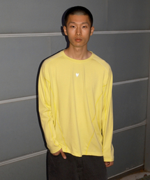 FIELDMANUAL（フィールドマニュアル）の「FLOW LONG SLEEVE TEE LEMON（Tシャツ/カットソー）」