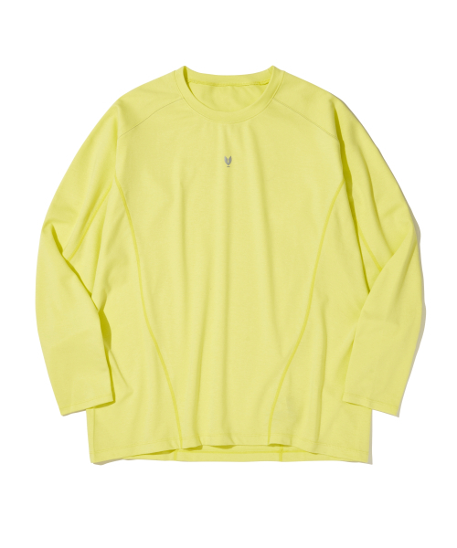 FIELDMANUAL(フィールドマニュアル)の「フロー ロングスリーブTシャツ レモン(Tシャツ/カットソー・メンズ・その他・SMALL/MEDIUM/LARGE)」の2枚目の写真