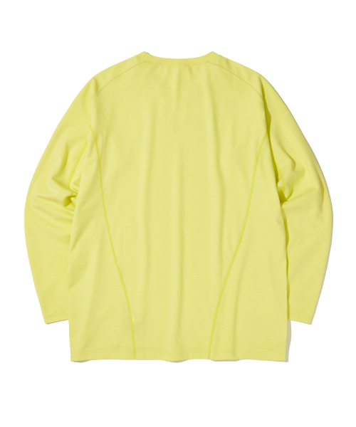 FIELDMANUAL(フィールドマニュアル)の「フロー ロングスリーブTシャツ レモン(Tシャツ/カットソー・メンズ・その他・SMALL/MEDIUM/LARGE)」の3枚目の写真