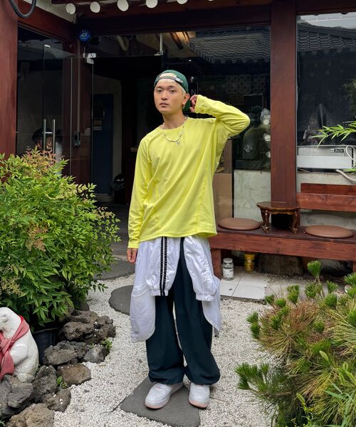 FIELDMANUAL(フィールドマニュアル)の「フロー ロングスリーブTシャツ レモン(Tシャツ/カットソー・メンズ・その他・SMALL/MEDIUM/LARGE)」の8枚目の写真