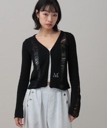 MUCENT | MUCENT／NUBIダメージカーディガン(カーディガン/ボレロ)