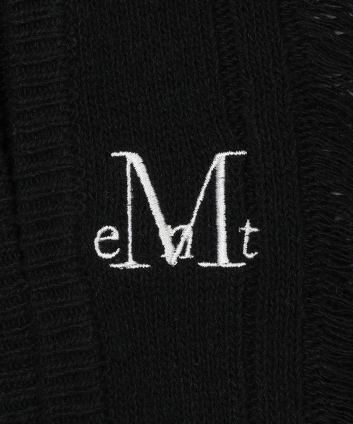 MUCENT(ムセント)の「MUCENT/NUBIダメージカーディガン(カーディガン/ボレロ・レディース・グレー/ブラック・FREE)」の6枚目の写真