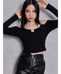 かよちゃん❤️４点⭐️A1275⭐️ GYDA ♥ ロゴライン ショート カットソー かよちゃん❤️4点⭐️A1275⭐️ GYDA ♥ ロゴライン ショート