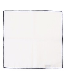 J.PRESS（ジェイプレス）の「無地ヘムプリントリネン チーフ（ポケットチーフ）」